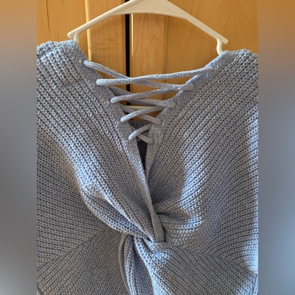 Pink Republic (Juniors) Blue Sweater Size Small - Picture 6 of 6